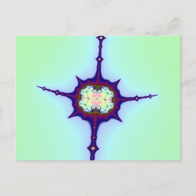Mitosis Fractal Postcard (Front)