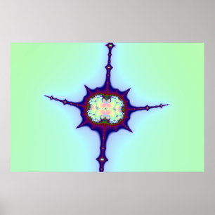 Mitosis Fractal Poster