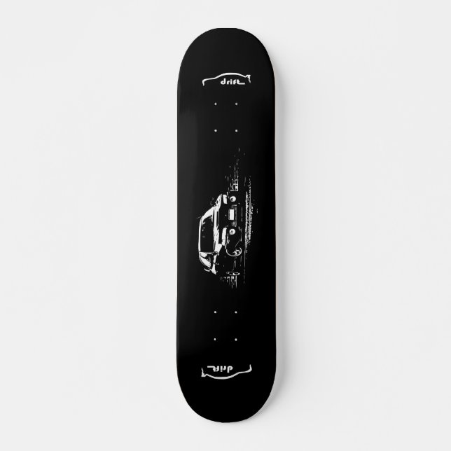 Mitsubishi EVO 9 Skateboard Deck (Front)