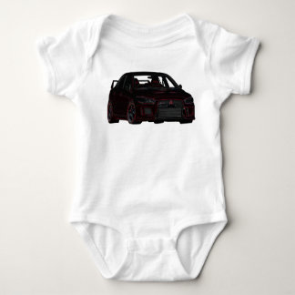 Mitsubishi Evo Baby Bodysuit