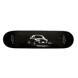 Mitsubishi EVO Skateboard Deck