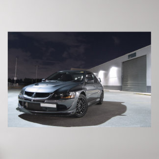 Mitsubishi Evolution 8 Poster