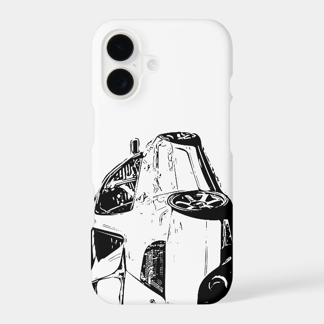 Mitsubishi Evolution Vector Image Iphone Case (Back)