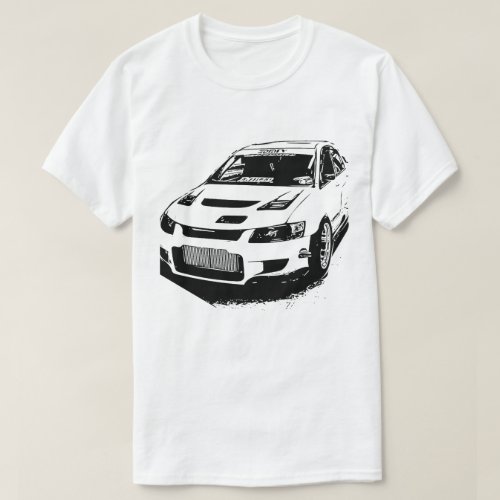 Mitsubishi Evolution Vector Image T_Shirt