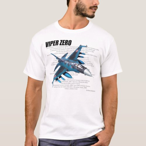 Mitsubishi F_2VIPER ZERO T_shirt