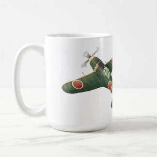 Mitsubishi J2M3 Raiden airplane mug