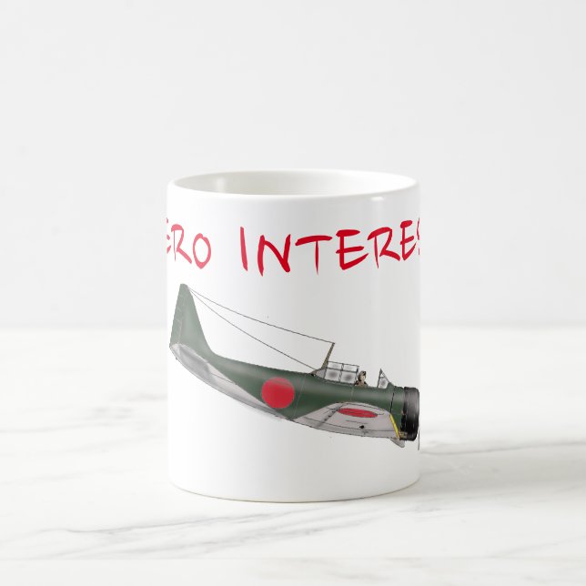 Mitsubishi Zero 7AM 'Zero Interest' Coffee Mug (Center)