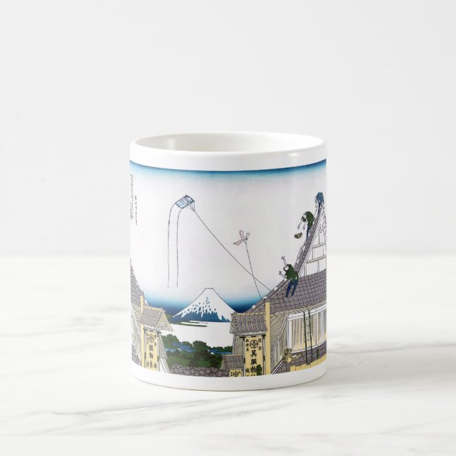 Mitsui Store at Surugacho in Edo Coffee Mug (Center)