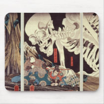Mitsukini Defying the Skeleton Spectre, c.1845 Mouse Pad