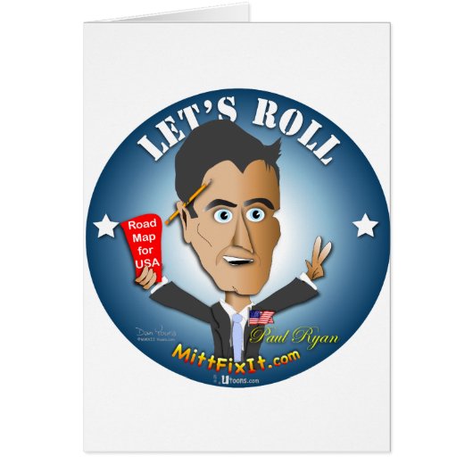 Mitt Fix It - Paul Ryan Cards (Front)