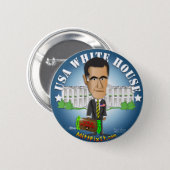 Mitt Fix It - White House Button (Front & Back)