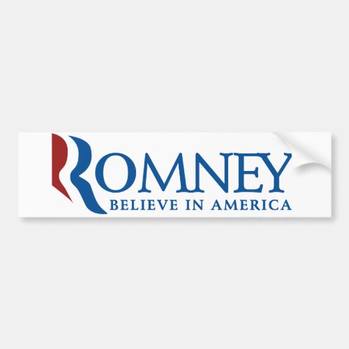 Mitt Romney 2012 Bumper Sticker