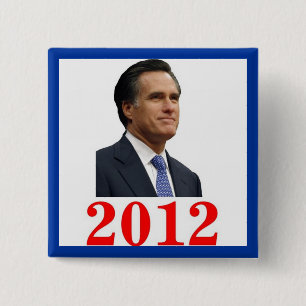 Mitt Romney 2012 Button