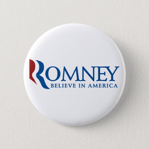 Mitt Romney 2012 Button