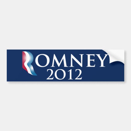 Mitt Romney 2012 Campaign Vintage Romney 2012 Bumper Sticker