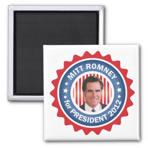 Mitt Romney 2012 for US President Magnet