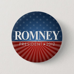 Mitt Romney 2012 Pinback Button