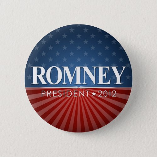 Mitt Romney 2012 Pinback Button