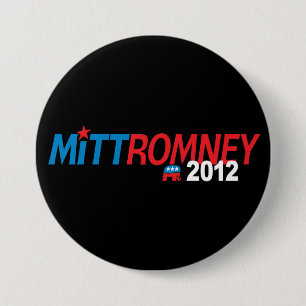 Mitt Romney 2012 Pinback Button