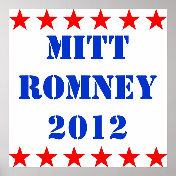 Mitt Romney 2012 Print