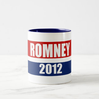 MITT ROMNEY 2012 Two-Tone COFFEE MUG