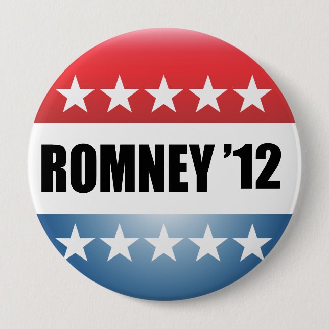 MITT ROMNEY BUTTON (Front)