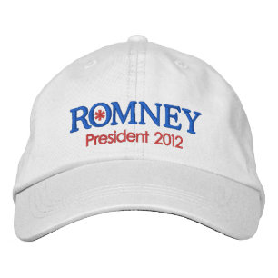 Mitt Romney Customized Embroidered Baseball Cap