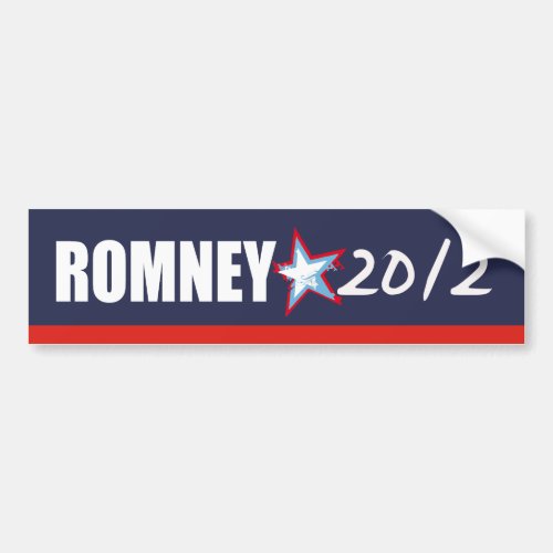 MITT ROMNEY Election Gear Bumper Sticker