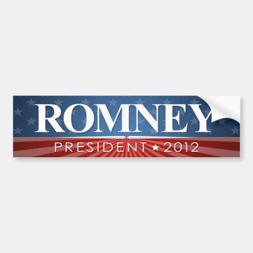 Mitt Romney for President 2012 Bumper Sticker
