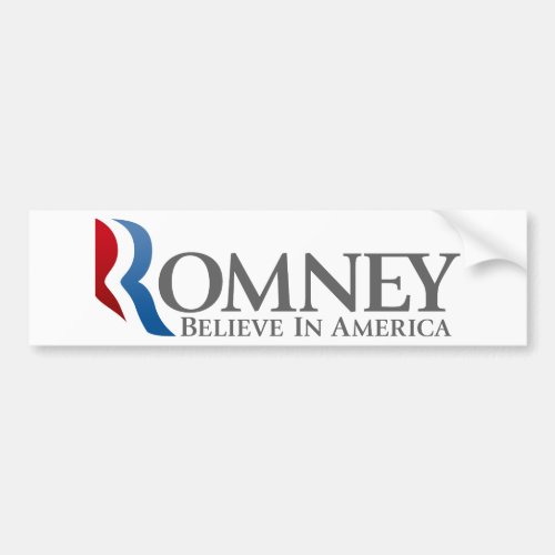 Mitt Romney for President 2012 Bumper Sticker