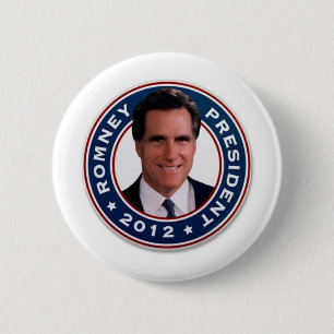 Mitt Romney for President 2012 Pinback Button