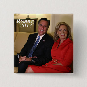 Mitt Romney for president! Pinback Button