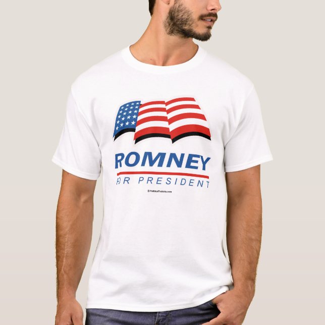 MITT ROMNEY FOR PRESIDENT T-Shirt (Front)