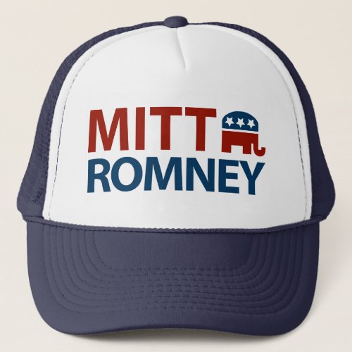 Mitt Romney GOP Trucker Hat