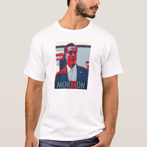 Mitt Romney Mormon Moron T_Shirt