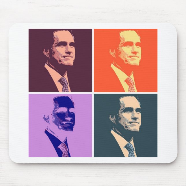 Mitt Romney Mouse Pad (Front)
