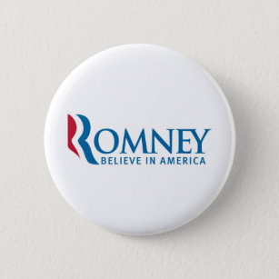 Mitt Romney Presidential Campaign Election Product Pinback Button