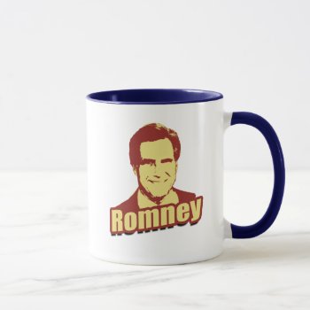 Mitt Romney Propaganda Post Mug by Politicaltshirts at Zazzle
