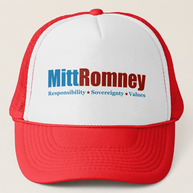 Mitt Romney Trucker Hat (Front)