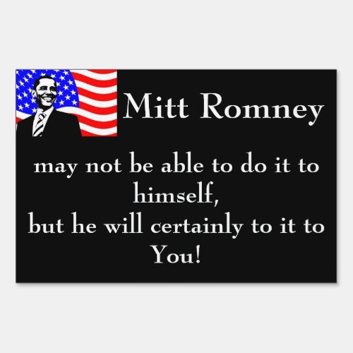 Mitt Romney Yard Sign