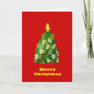 Mitten Tree Christmas Card