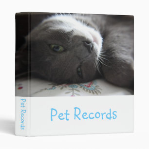 Mittens 3 Ring Binder
