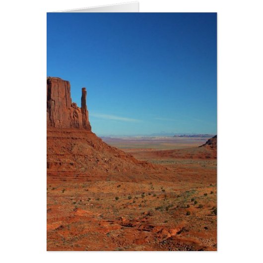 Mittens At Monument Valley Cards (Front)