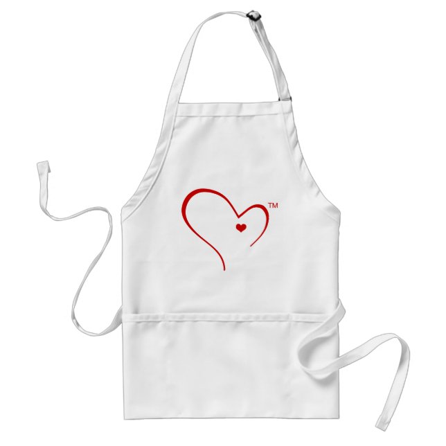 Mittens for Detroit "Heart Logo" Apron (Front)
