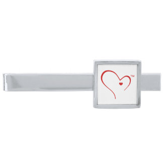 Mittens for Detroit Heart Logo Modern Tie Bar