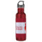 Mittens for Detroit Water Bottle (24 oz), White