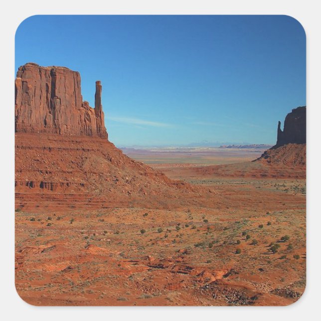 Mittens in Death Valley Stickers (Front)