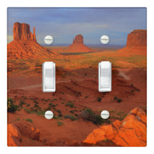 Mittens, Monument valley, AZ Light Switch Cover