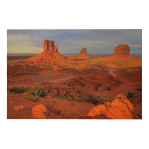 Mittens, Monument valley, AZ Wood Wall Decor