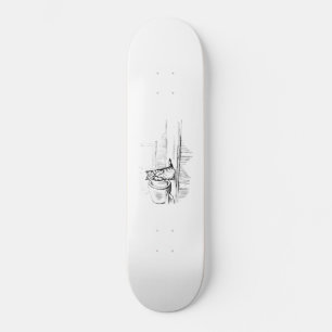 Mittens the Kitten (Scaredy Cat) (Beatrix Potter) Skateboard